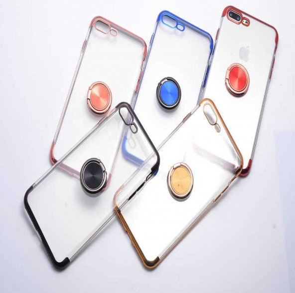 Apple iPhone 8 Plus Kılıf Zore Gess Silikon - 4