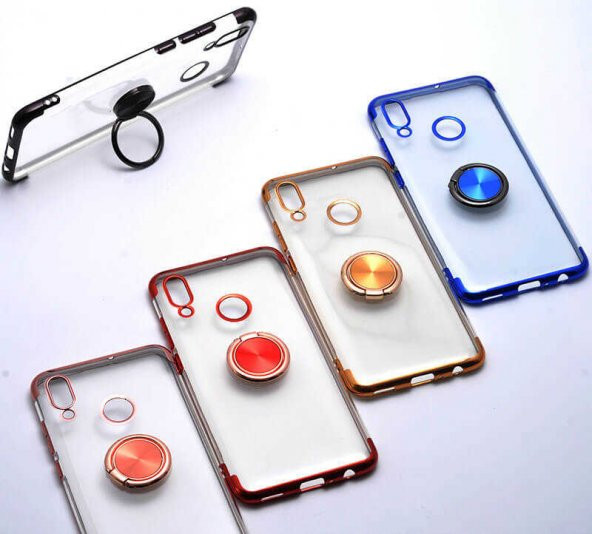 Huawei P Smart 2019 Kılıf Zore Gess Silikon - 5