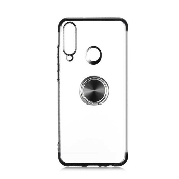 Huawei Y6P Kılıf Gess Manyetik Selfie Yüzüklü Lazer Silikon Kapak - 4