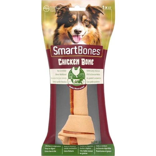 Smart Bones Büyük Irk Köpekler Için Tavuklu  Dügümlü Kemik 109gr  Skt :02/2027 - 1