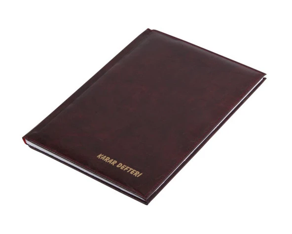 Gülpaş Karar Defteri 25x35 Cm 100 Yaprak Suni Deri Karar Defteri - 2