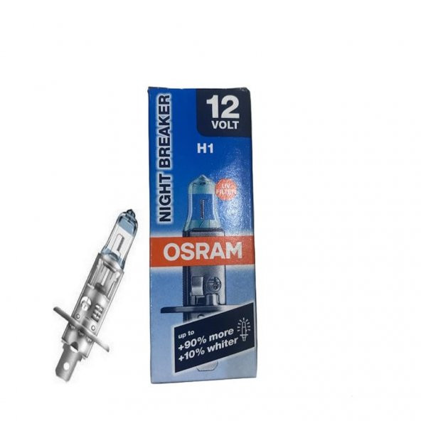 OSRAM AMPUL HALOGEN H1 12V 55W NIGHT BREAKER 64150NBR - ADET