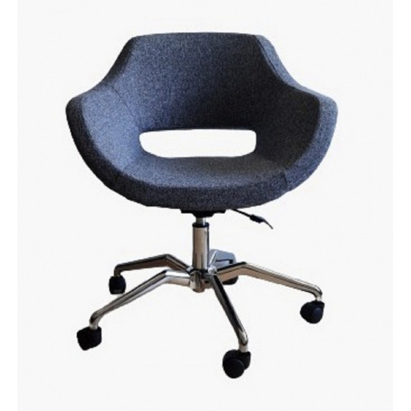 Ofis Çalıma Sandalyesi Büro Sandalyesi Örümcek Yıldız Ayaklı Döküm Süngerli - Resim 2