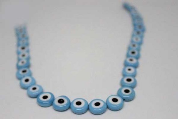 Cam Boncuk Dizi 11mm*4mm (11380) ürün görseli