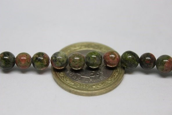Unakit Taşı Dizi 6mm - Resim 4