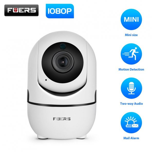 Ev Güvenlik Wifi Akıllı Kamera Bebek Telsiz Hareket Algılama İle İzleme Ses Dinleme - 6