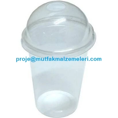 Kapaklı Buzlu İçecek Bardağı