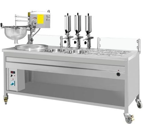 Çikolata Krema Sos Dolgu Pompalı Lokma Dökme Makinesi