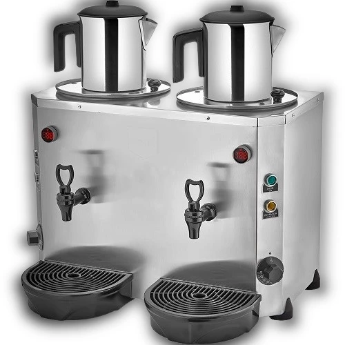 Çift Demlikli Çay Makinesi ürün görseli 1