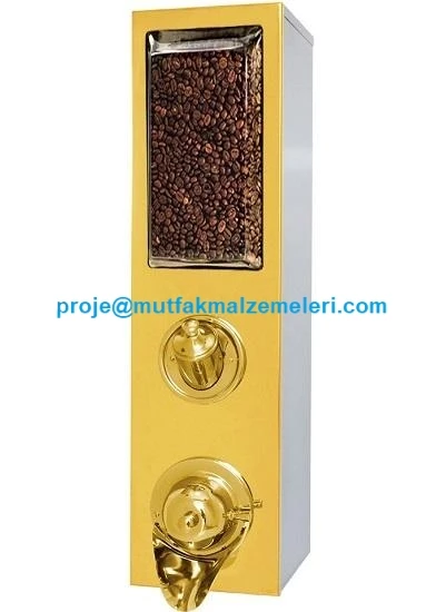 Gold Dekoratif Kahve Alma Aparatı