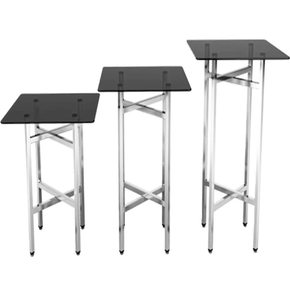 Katlanır Büfe Standı Paslanmaz ürün görseli 1