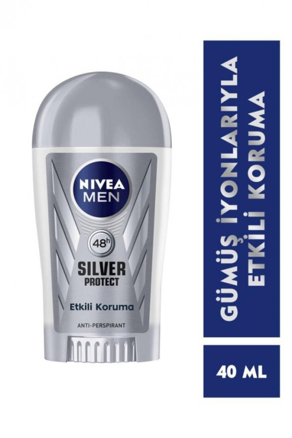 Nivea Men Stick 40ml Silver Protect
