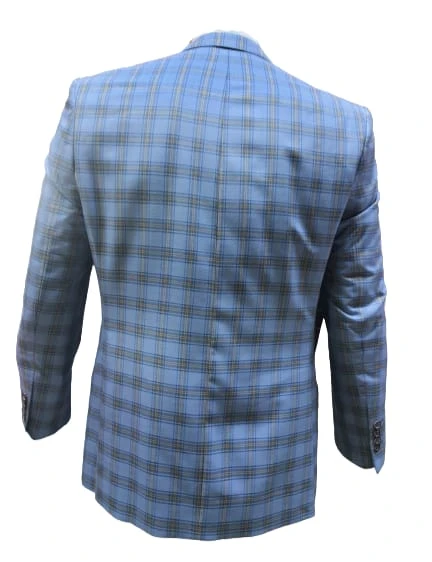 Presto Erkek Kareli Ceket 6 Drop - 1505-350 - Resim 2