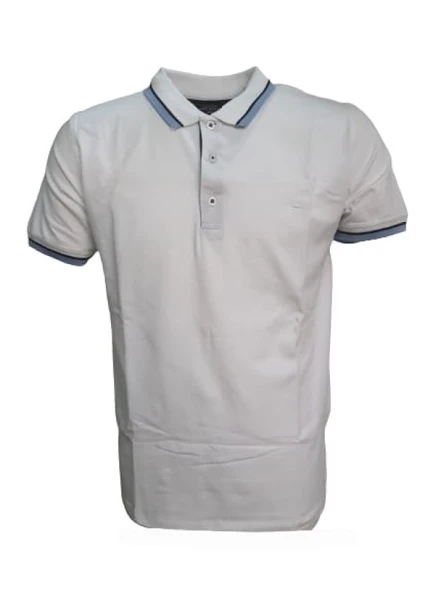 Rey Polo Erkek Basic Polo Yaka Kısa Kol T-shirt R01201 - Resim 3