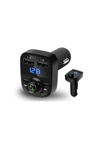 Bluetooth Araç Kiti Transmitter 5.0 Micro - 7