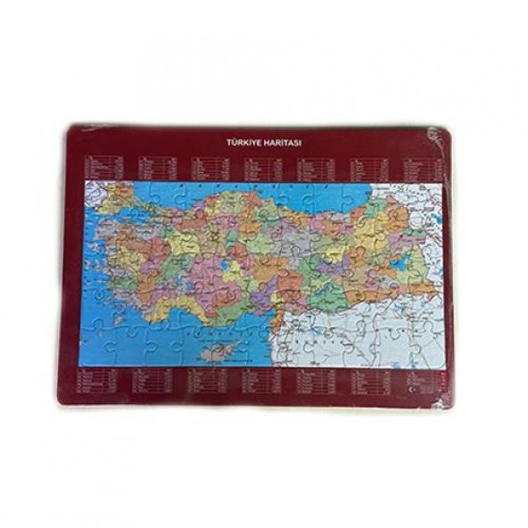 2Li Puzzle Set Türkiye Haritası 50 parça ve İnsan Anatomisi 60 parça - 4