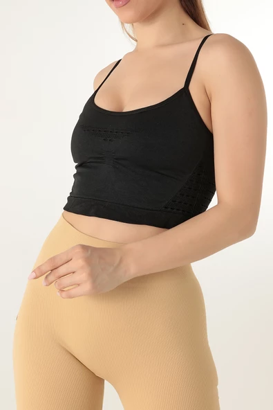 Gigotto Seamless Dantel Detaylı Blue Büstiyer - 10