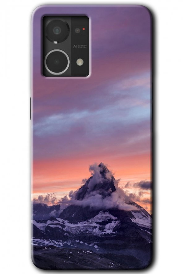 Oppo Reno 7 4G Kılıf HD Desen Baskılı Arka Kapak - Zirve - 1