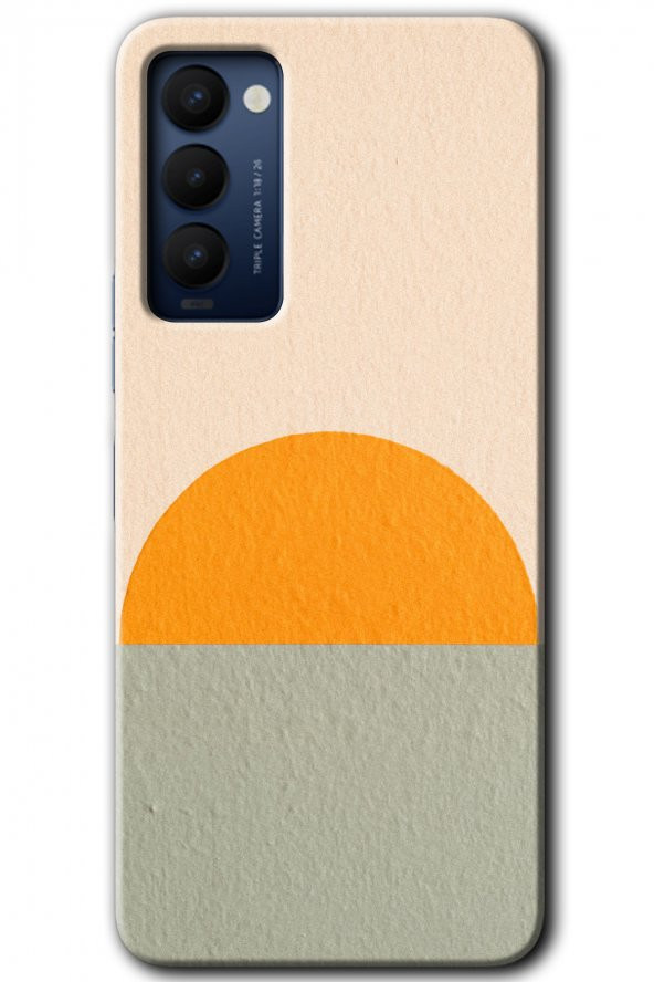 Tecno Camon 18 Kılıf HD Desen Baskılı Arka Kapak - Color Wall - 1