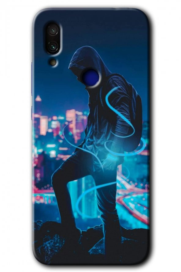 Redmi Note 7 Kılıf HD Desen Baskılı Arka Kapak - Spill Boy - 1