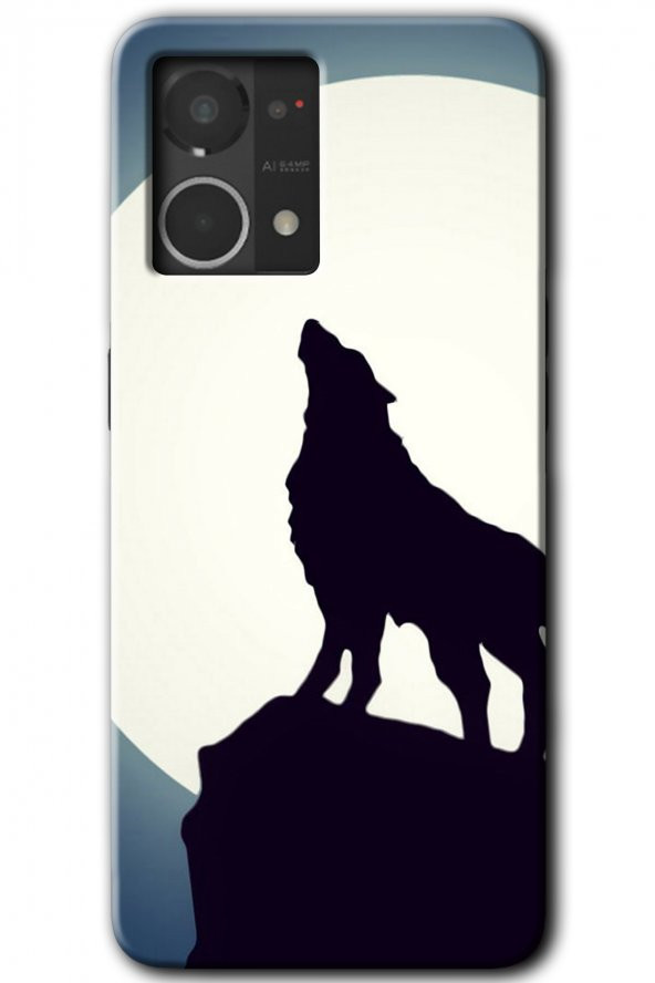 Oppo Reno 7 4G Kılıf HD Desen Baskılı Arka Kapak - Dolunay Bozkurt - 1