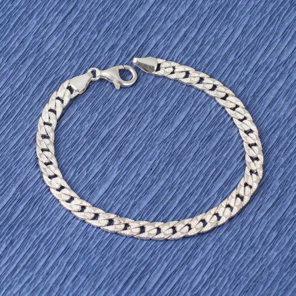 925 Ayar Gümüş 0,6 mm Zincir Bileklik
