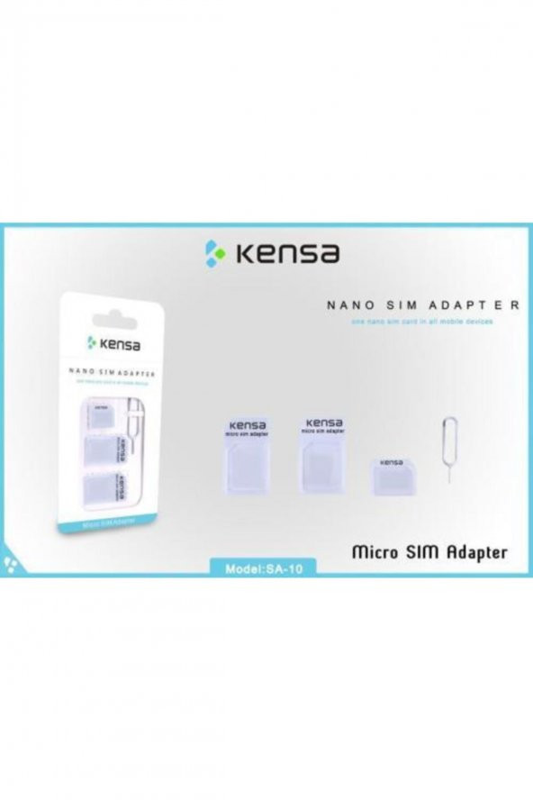 Kensa Ca-10 Micro Sim Adapter Sim Kart Dönüştürücü - 1