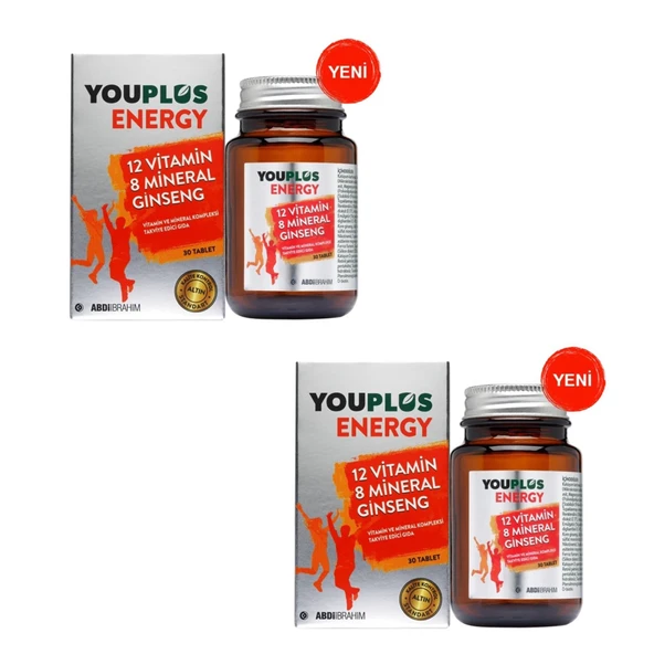 Youplus Multi Ener-G 2li Paket 30 Tablet ürün görseli