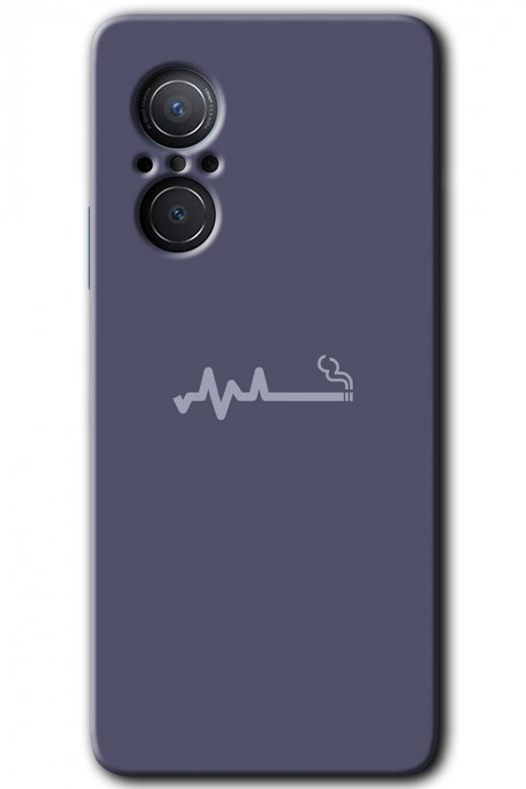 Huawei Nova 9 SE Kılıf HD Desen Baskılı Arka Kapak - Sigara Zararlıdır