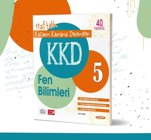 5.Sınıf Fen Bilimleri Haftalık Kazanım Kavrama Denemeleri Kurmay yayınları