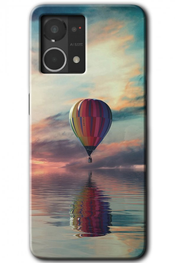 Oppo Reno 7 4G Kılıf HD Desen Baskılı Arka Kapak - Zeplin - 1