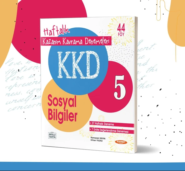 5:sınıf sosyal bilgiler Haftalık kazanım kavrama denemeleri Kurmay yayınları