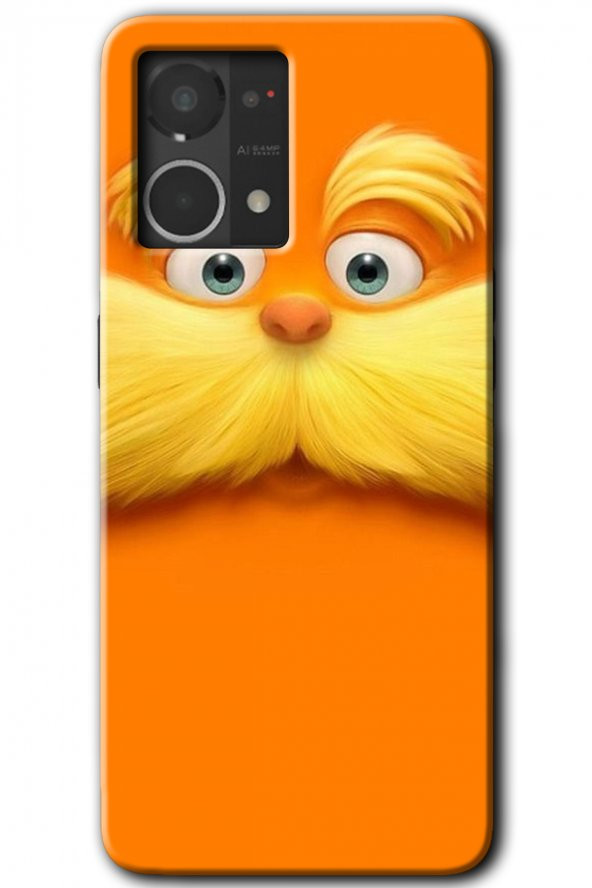 Oppo Reno 7 4G Kılıf HD Desen Baskılı Arka Kapak - Garfield - 1