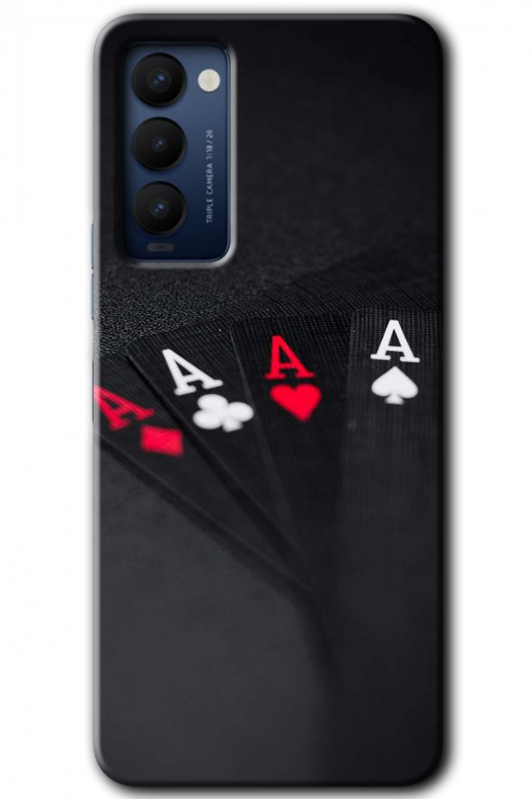 Tecno Camon 18 Kılıf HD Desen Baskılı Arka Kapak - Full As