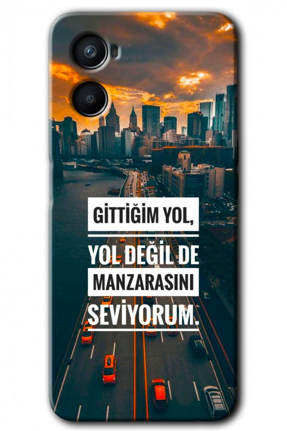 Oppo Reno 3 Kılıf HD Desen Baskılı Arka Kapak - Manzara Seviyorum