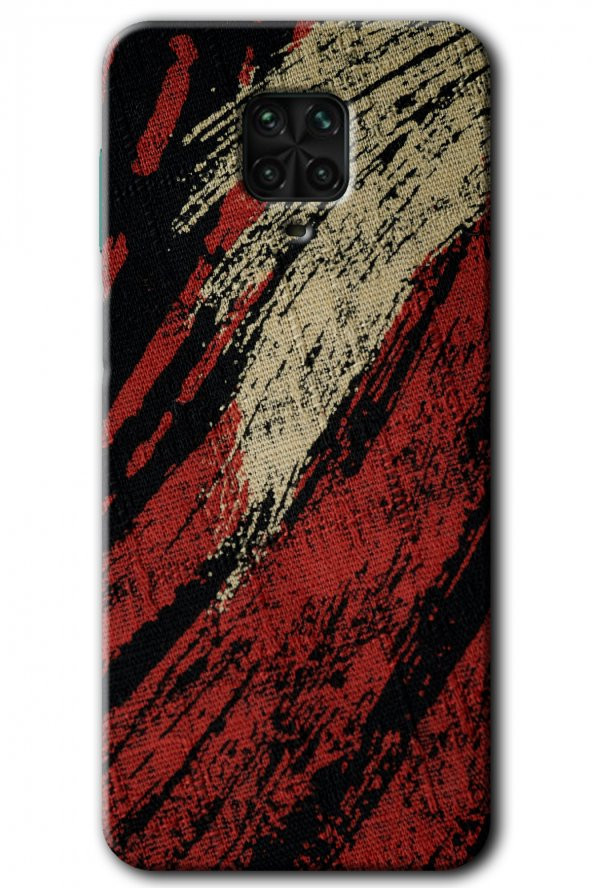 Redmi Note 9s Kılıf HD Desen Baskılı Arka Kapak - Kumaş Deseni 6