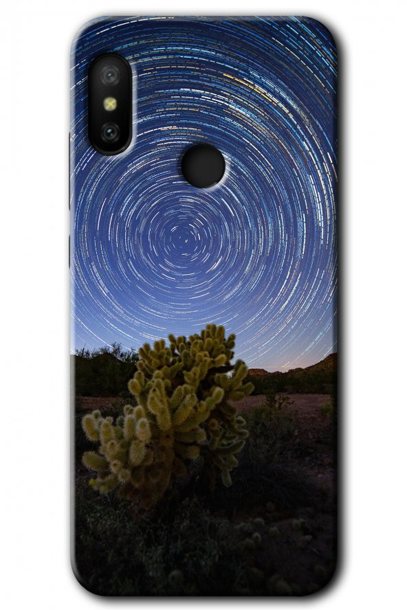 Mi Max 3 Kılıf HD Desen Baskılı Arka Kapak - Eclipse Sky