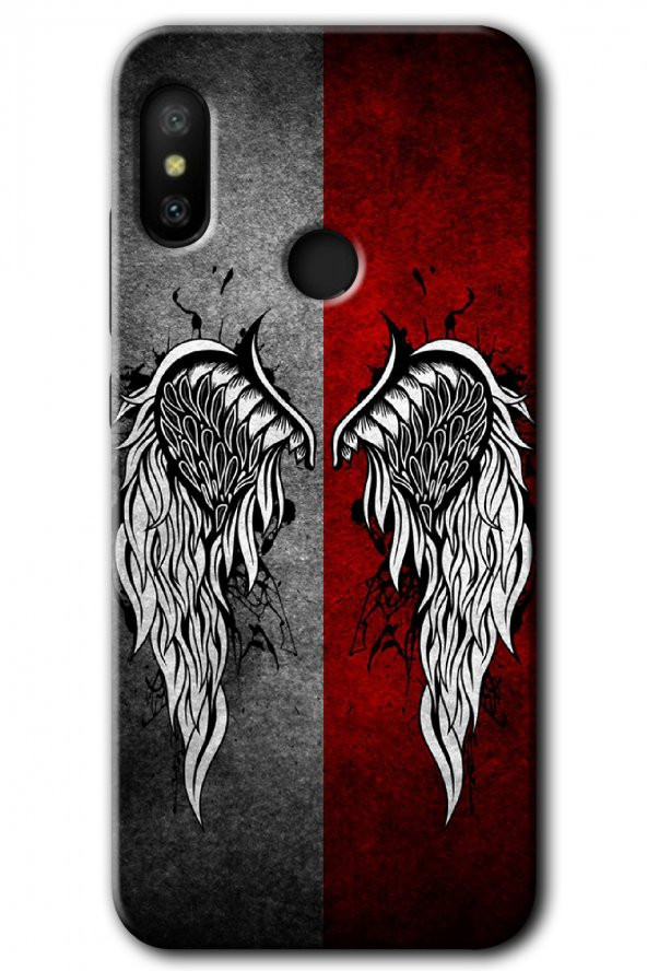 Mi Max 3 Kılıf HD Desen Baskılı Arka Kapak - Lucifer