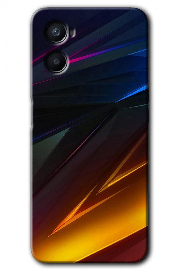 Oppo Reno 3 Kılıf HD Desen Baskılı Arka Kapak - Stranger Lines - 1