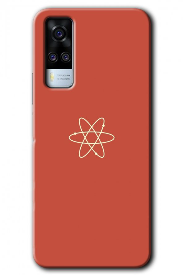 Vivo Y51a Kılıf HD Desen Baskılı Arka Kapak - Atom - 1