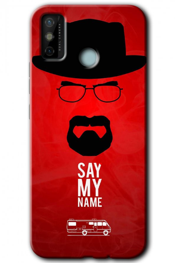 Tecno Spark 6 Go Kılıf HD Desen Baskılı Arka Kapak - Say My Name - 1