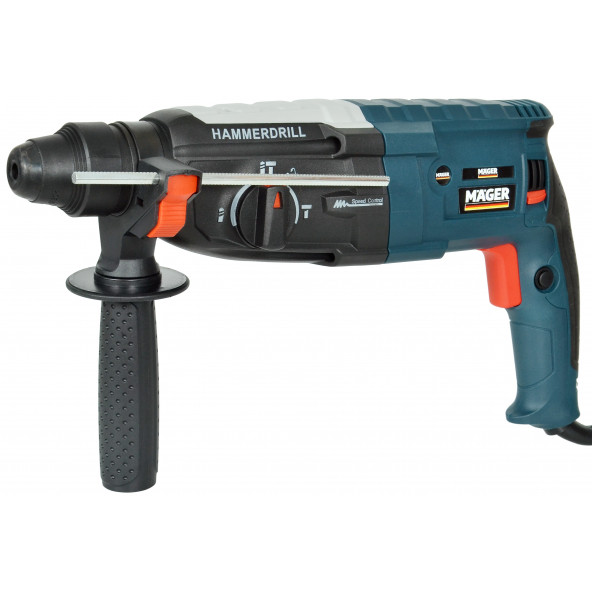 Mager Elektrikli Germany Technolgy 28 MM 2200 WAT Profesyonel Kırıcı Delici Matkap Özel Tasarım - 2