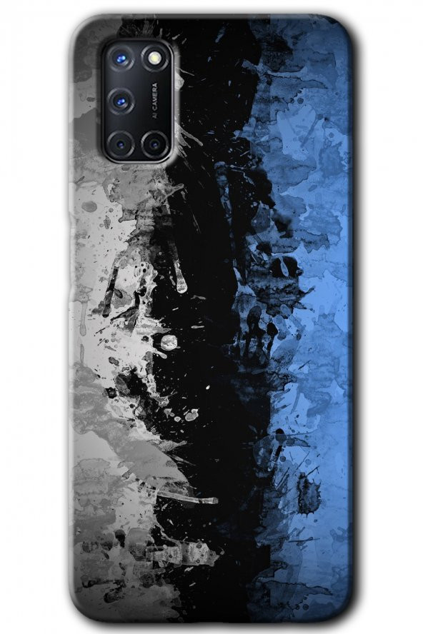 Oppo A52 Kılıf HD Desen Baskılı Arka Kapak - Abstract Wallpaper