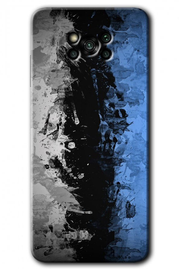 Poco x3 NFC Kılıf HD Desen Baskılı Arka Kapak - Abstract Wallpaper