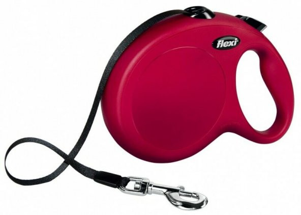 Flexi Yeni Klasik Şerit Uzatma 8M Kırmızı L - 5