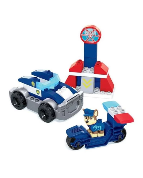 Paw Patrol Mega Bloks Chase in Polis Aracı GYJ00 - 2