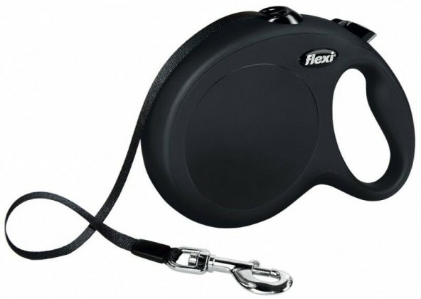 Flexi Yeni Klasik Şerit Kayış 5M Siyah L - 12