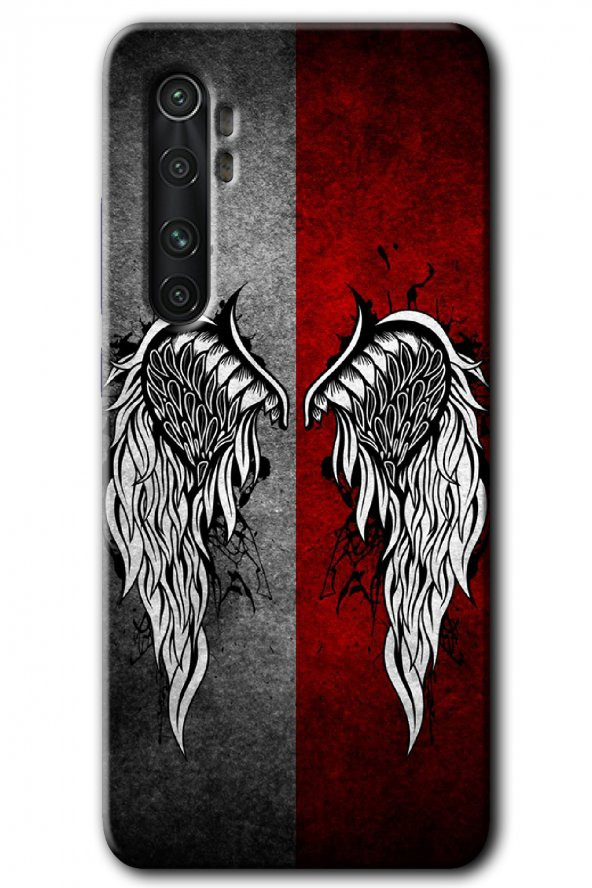 Xiaomi Mi Note 10 Lite Kılıf HD Desen Baskılı Arka Kapak - Lucifer - 1