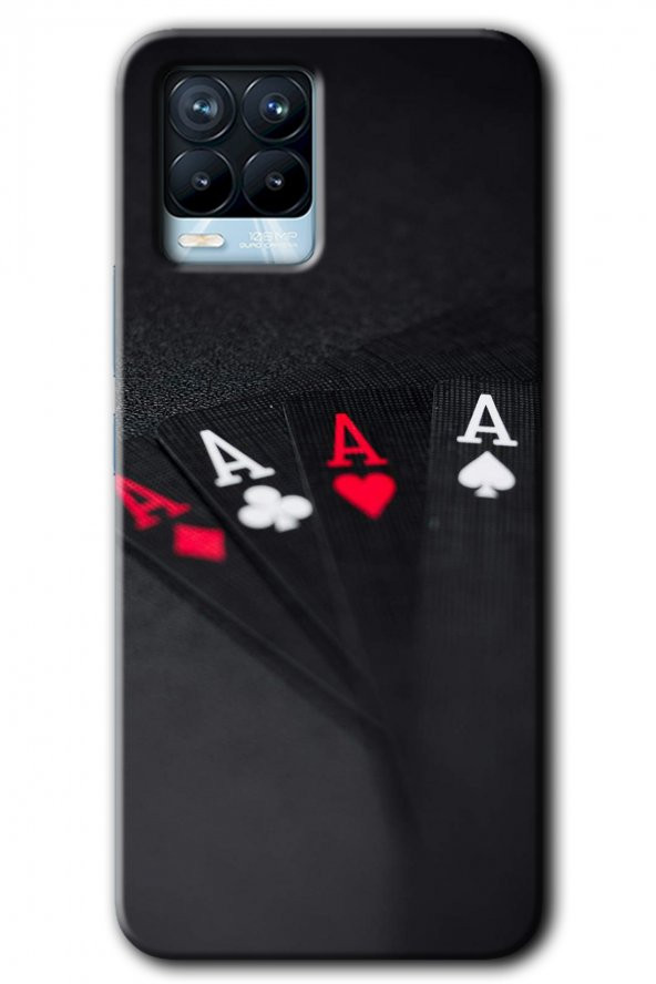 Realme 8 Pro Kılıf HD Desen Baskılı Arka Kapak - Full As