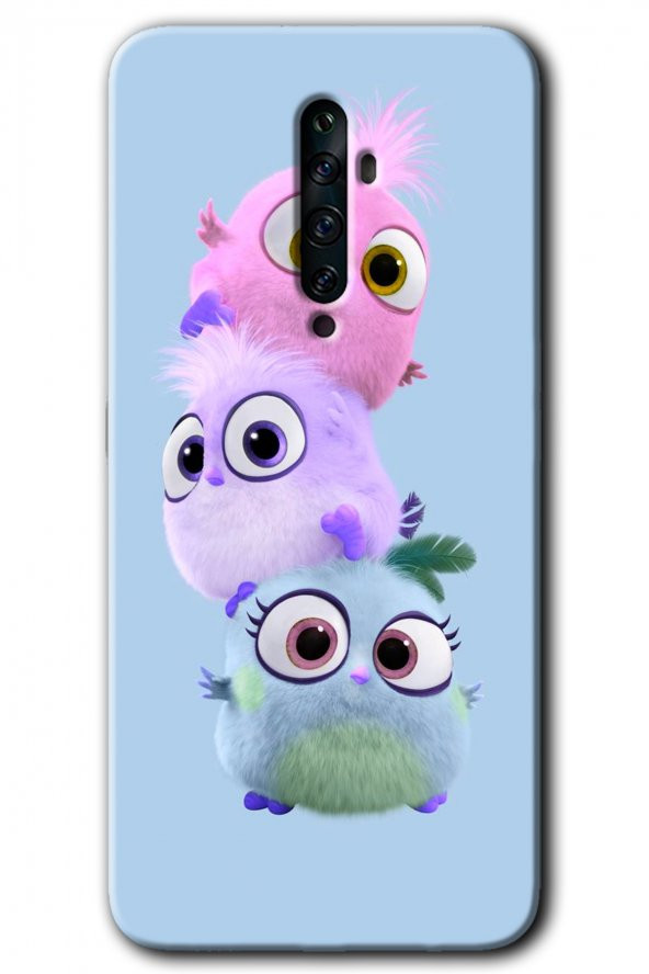 Oppo Reno 2z Kılıf HD Desen Baskılı Arka Kapak - Puffy